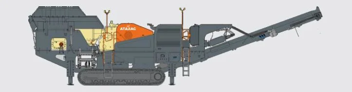 180tph European Style Large Capacity Low Noise Crawler Type Crushing Machine
