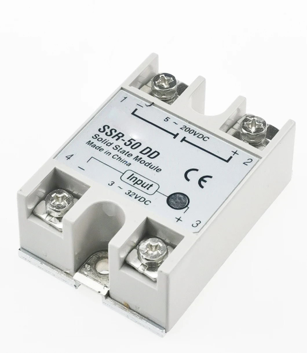 SSR-100dd Solid State Relay, CE Proved Solid State Relay, 24-380VAC Single Solid State Relay, ISO9001 Passed Solid State Relay