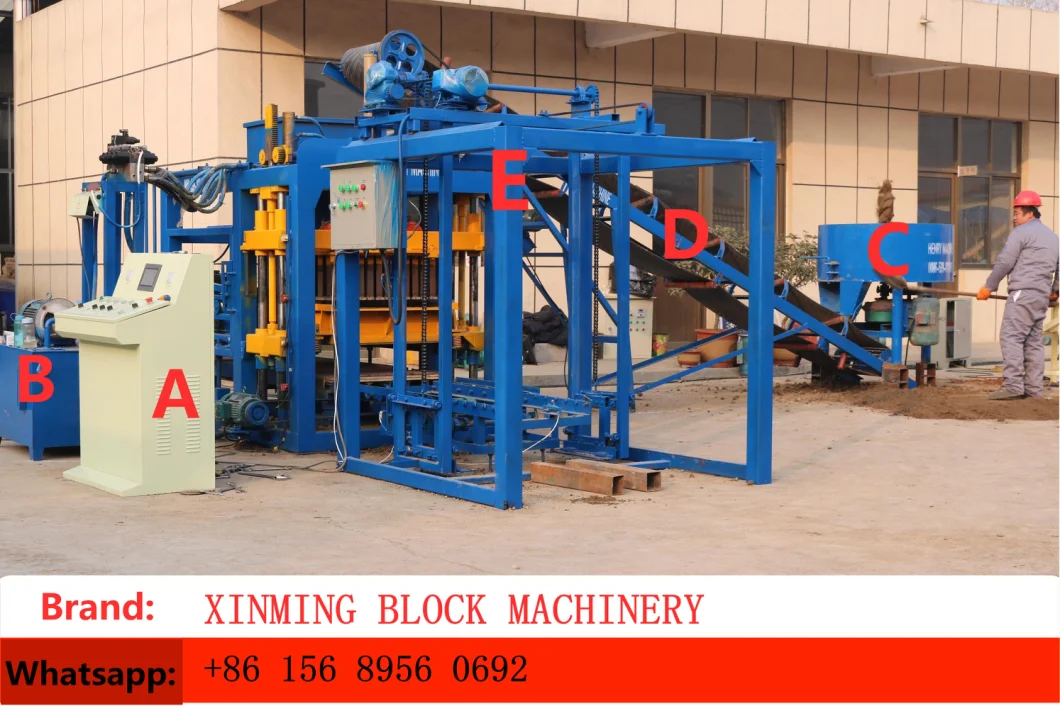 Qt 4-18 Block Making Machine Fully Automatic Block Making Machine Concrete Block Making Machine