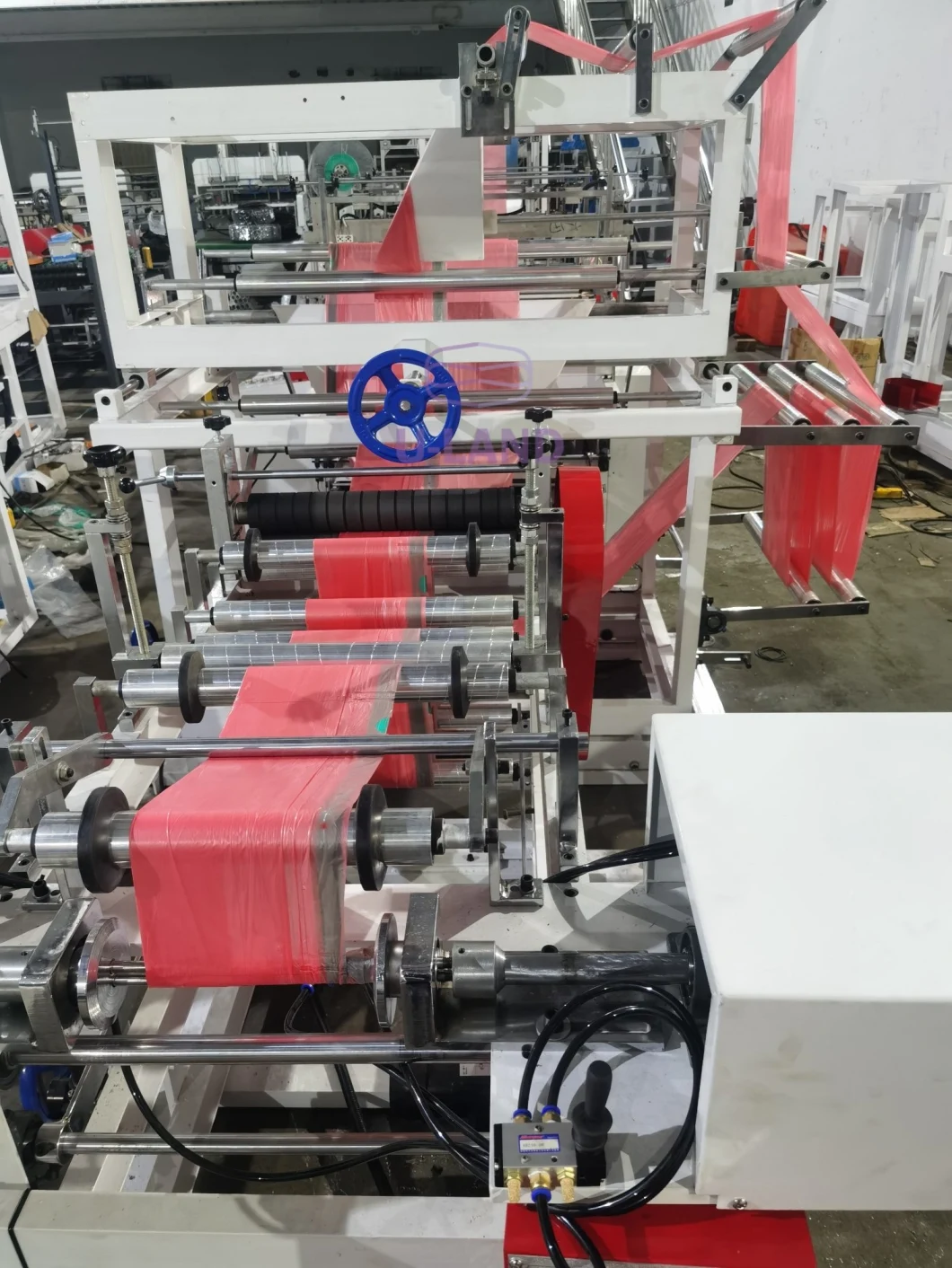 Plastic Automatic Biodegradable Garbage Roll Bag Making Machine in Roll