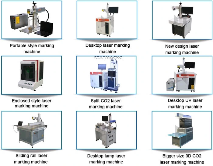 Jinan Starma CNC 3D Laser Marking Machine Fiber Generator
