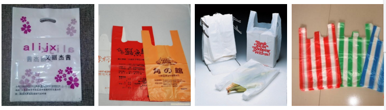 Taiwan Mini T Shirt Bag Plastic Film Blowing Machine Extruder