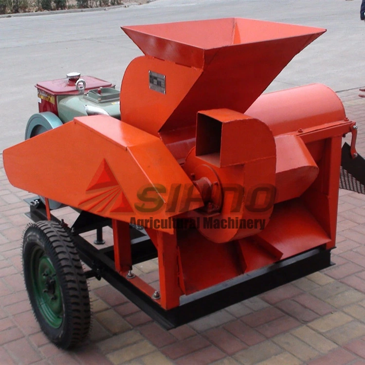 Mobile Diesel Engine Drive Maize Sheller Machine/Corn Thresher/Corn Threshing for Sale