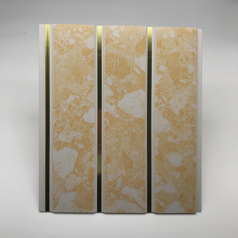 PVC Bamboo Wood Fiber PVC Ceiling Tiles Ceiling Design Integrated Panel Interior Ceiling Wall Panel