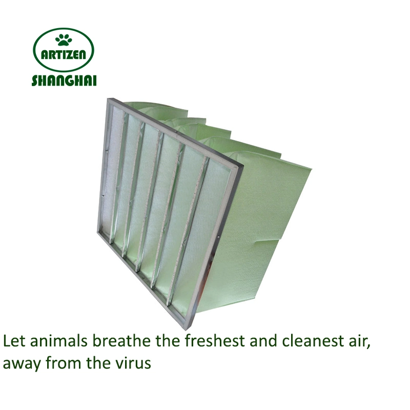 Bag Pleat Husbandry Air Filter Air Conditioner Pre Filtration for Animal Equipment
