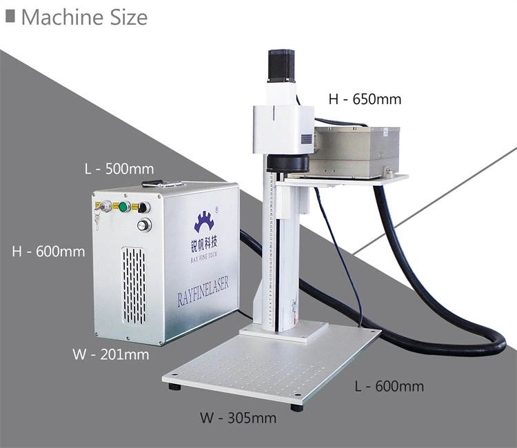 Free Shipping UV Laser CNC Marking Machine with Air Cooling System