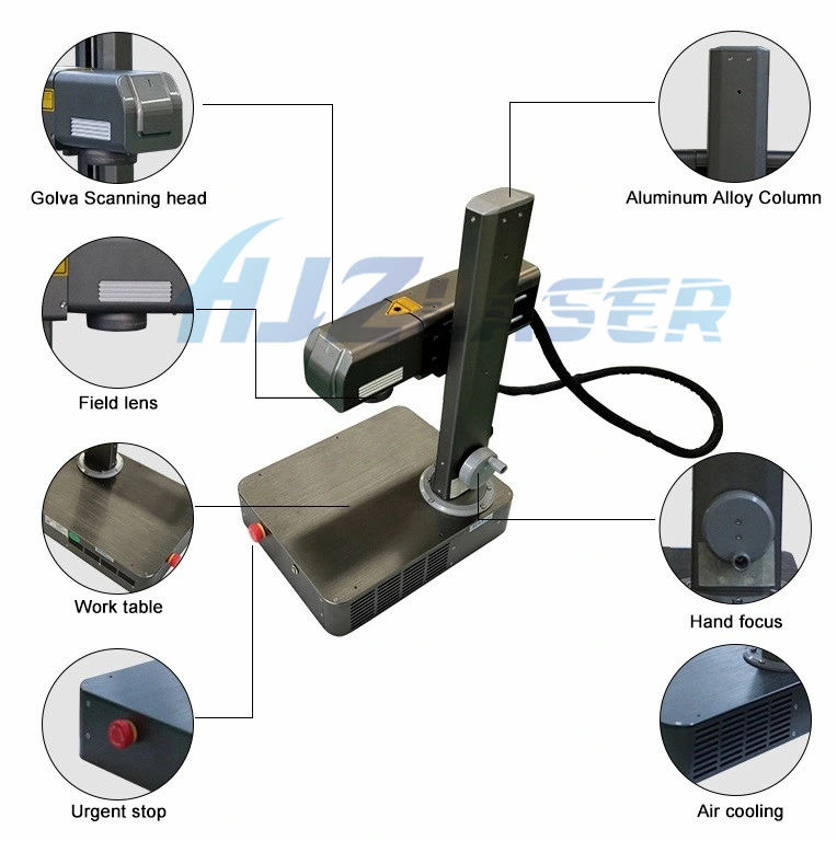 Handheld Fiber Laser Marking Machine for Cookware