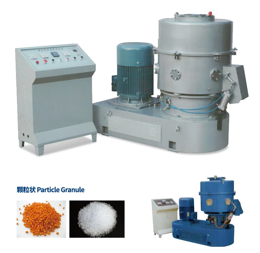 High Speed Plastic Bag Recycling Mixing Granulator Felxo Printing Machine Plastic Bag Making Machine