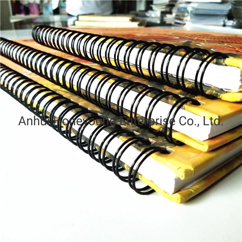 Diary Notebook School Supply Notebook Hard Cover Spiral Exercise Book