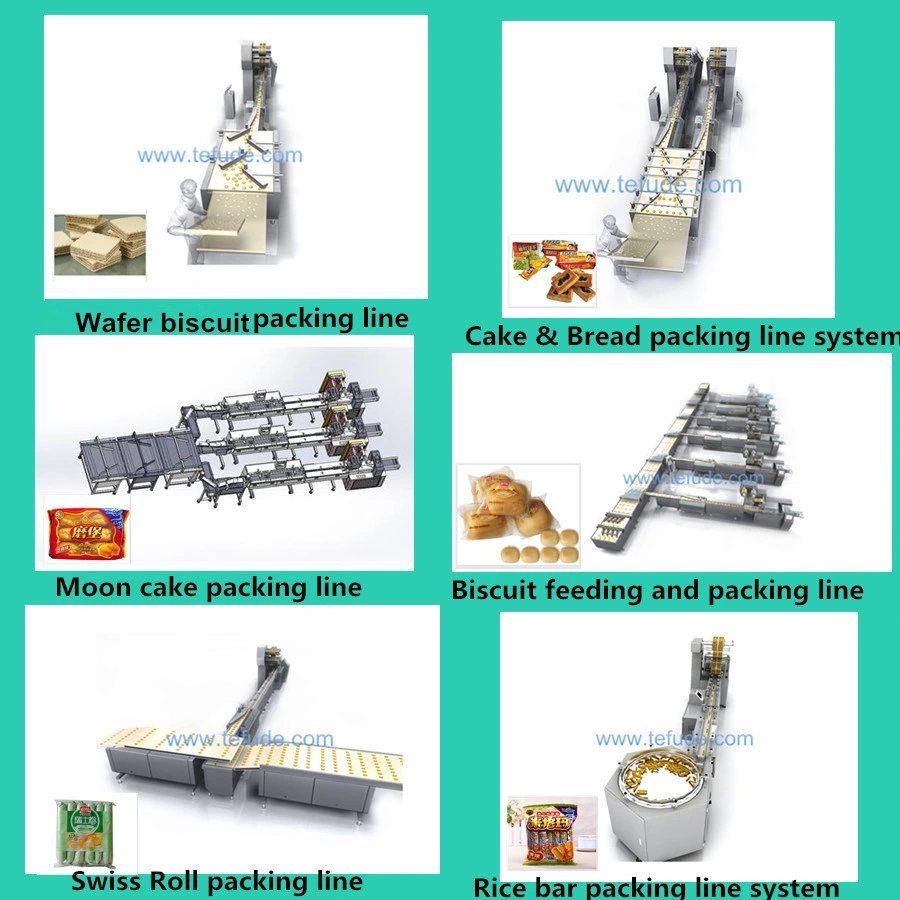 Three Servo Fast Automatic Biscuit Cookies Mooncake Packing Machine Supplier/Automatic Pouch Packing Machine