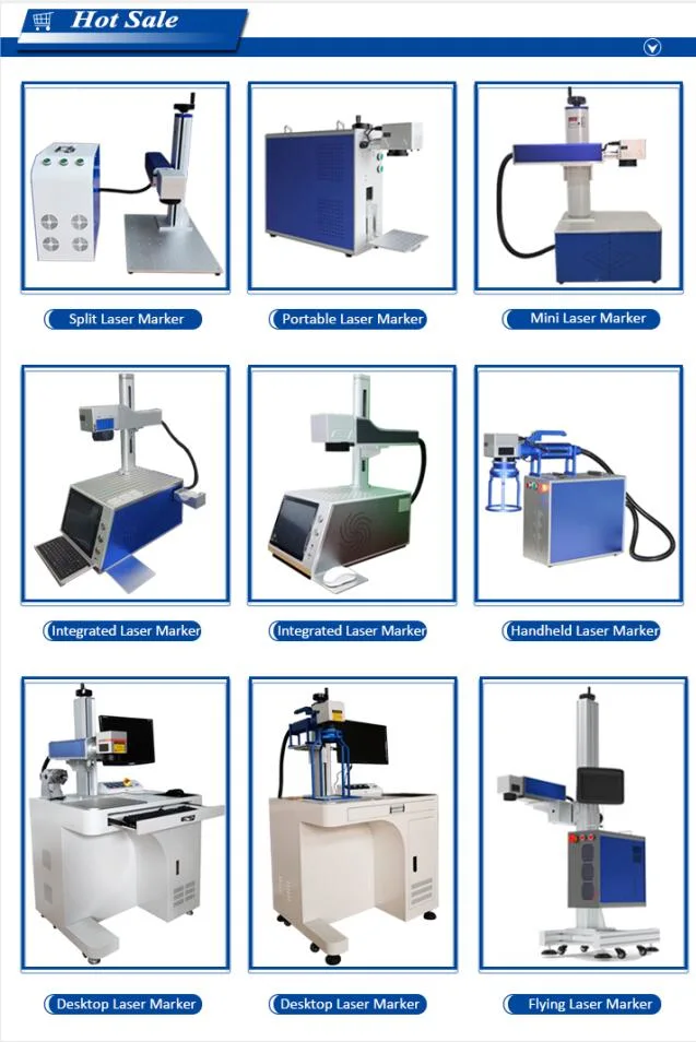 Portable Handheld 20W Laser Marking Machine Fiber Laser Marker