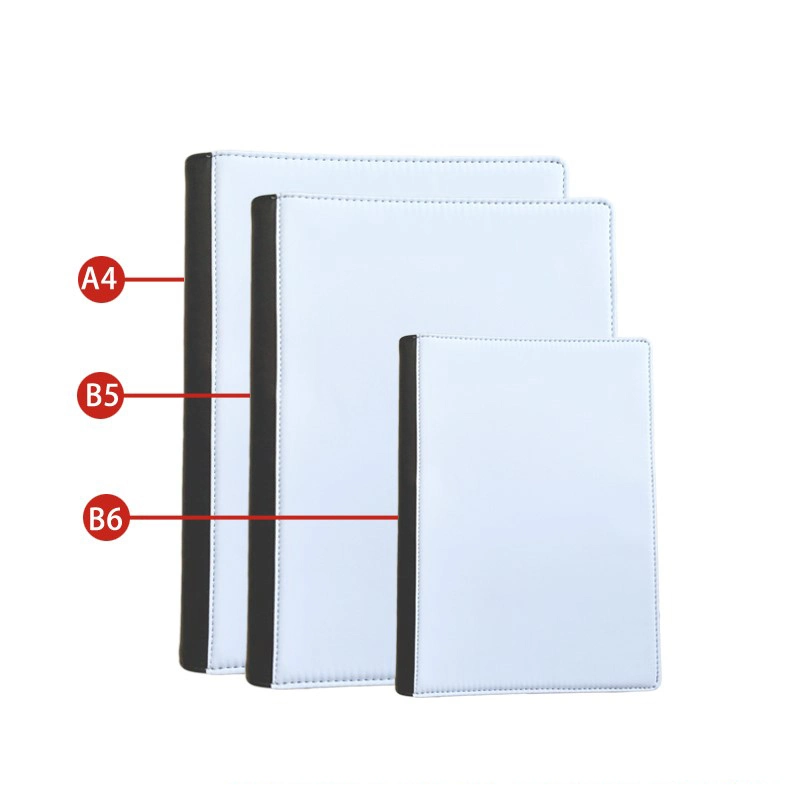 Sublimation Blank Canvas Cover A4 Journal Replaceable Notebook