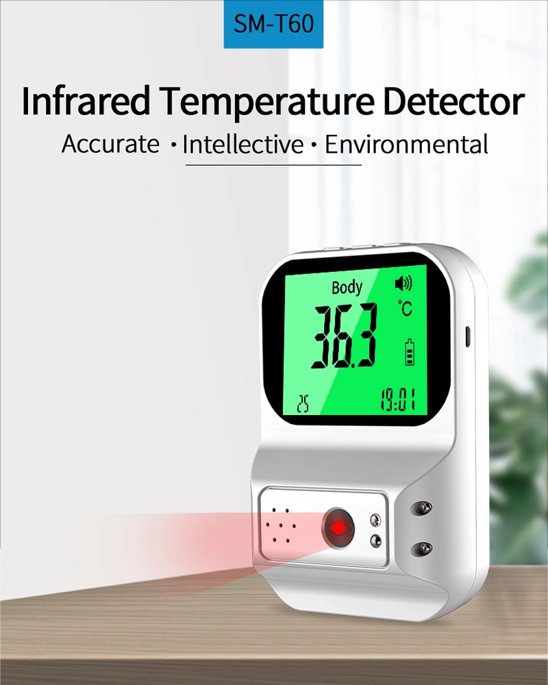 USA Hot Selling Infrared Temperature Detector Wall Mounted Temperature Detector