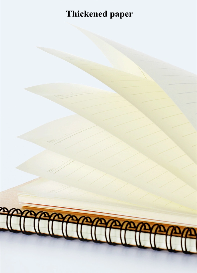 Custom Bulk Stylish Book Spiral Notebooks Printing /Spiral Notebook College Rule