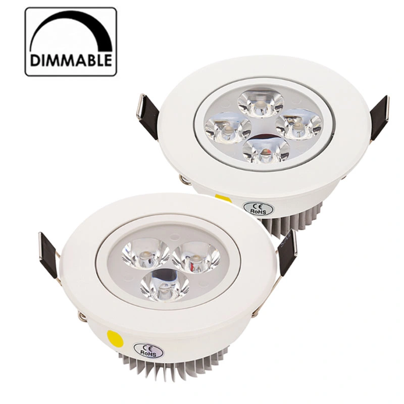 High Power Round LED Ceiling Lamp Recessed Adjustable Ceiling Lamp