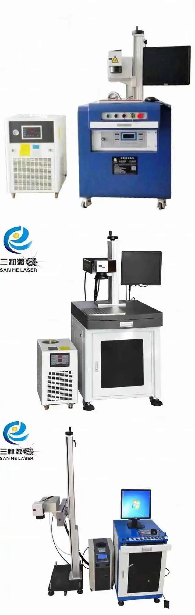 3W UV Laser Marking Machine for PBT PP ABS Nylon