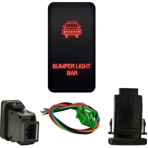 Dual LED Lights Push Switch Toyota Car Push Switch Fog Lights Push Switch