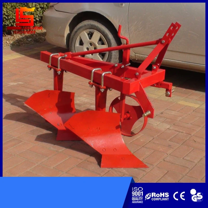 Share Ploughing machine Farm Mini Wheels Tractor Plow 2 Furrow Plough 3 Share Small Moldborad Plough