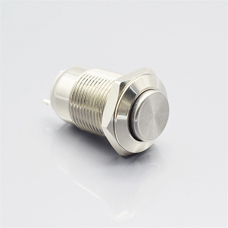 16mm Metal Momentary Press Switch Screw Terminals 12 Volt Push Button Switches