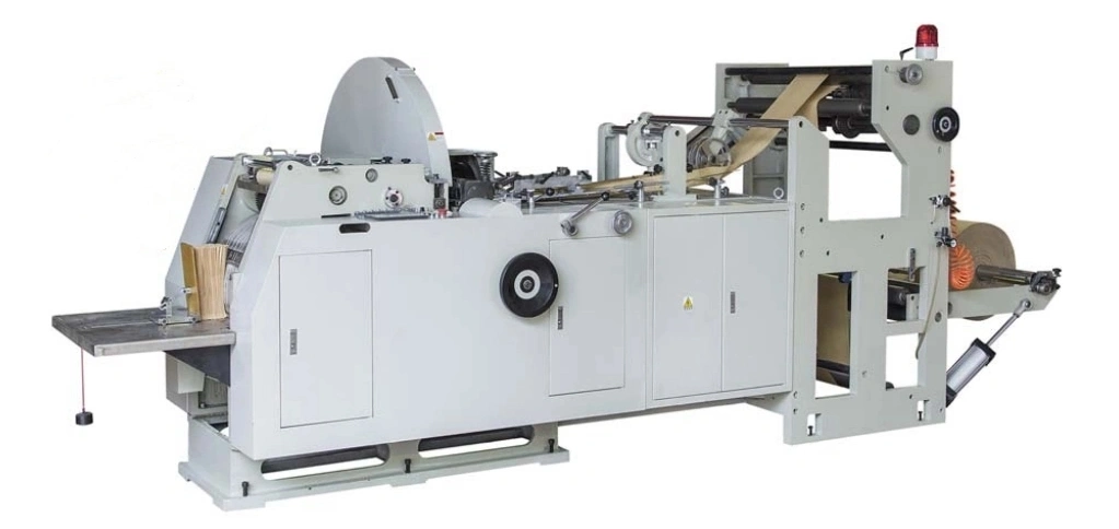 High Speed Sharp Bottom Flat Bottom Paper Bag Making Machine for Sale