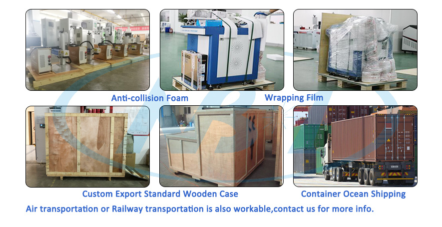 Flying Fiber/CO2 Laser Marking Machine for Fabric/Cloth/Jeans Marking