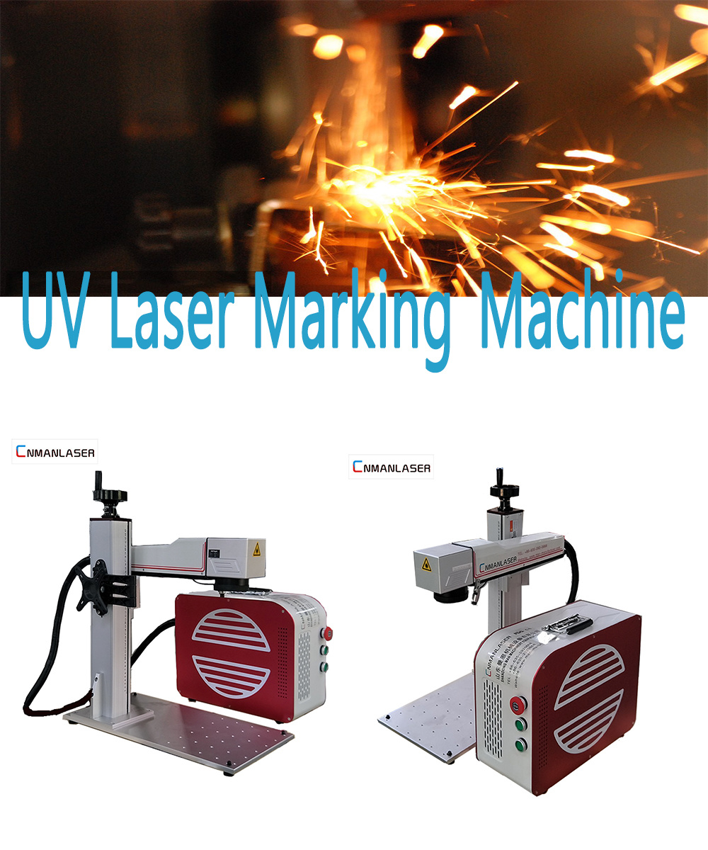 3W UV 3D Laser Marking Machine for Fine Material