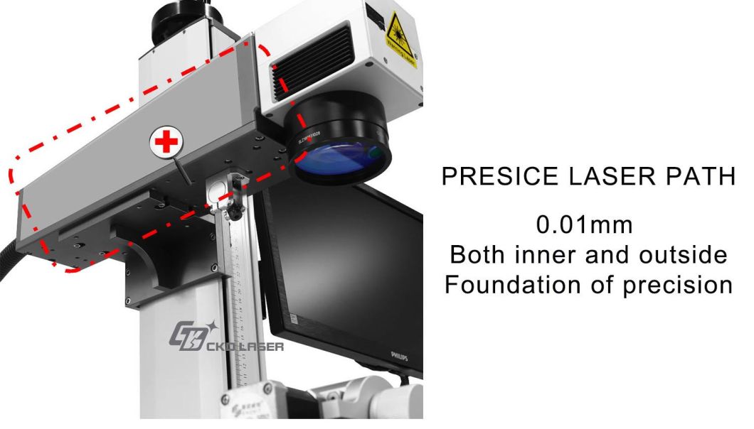 50W Raycus Fiber Laser Marking Machine Laser Engraver Metal Marking