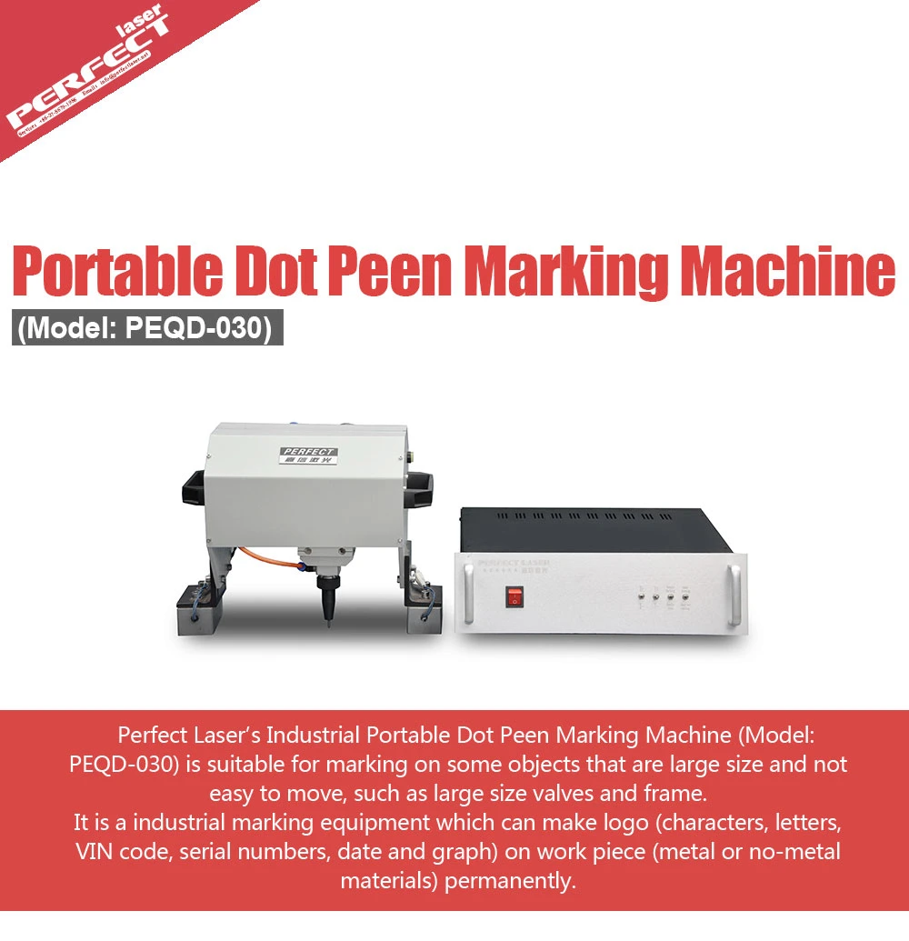 Portable DOT Pin Marking Machine, Small Metal Engraving Machine