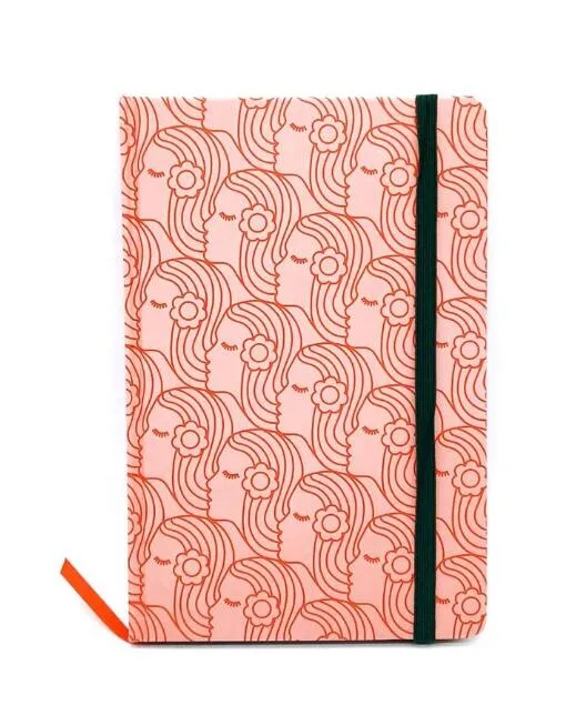 Custom Printed Paper Journal Notebook with Elastic Band