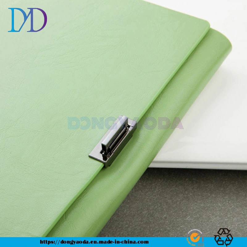 Custom Soft Leather Loose-Leaf Notebook A5, Printed Corporate Logo Book