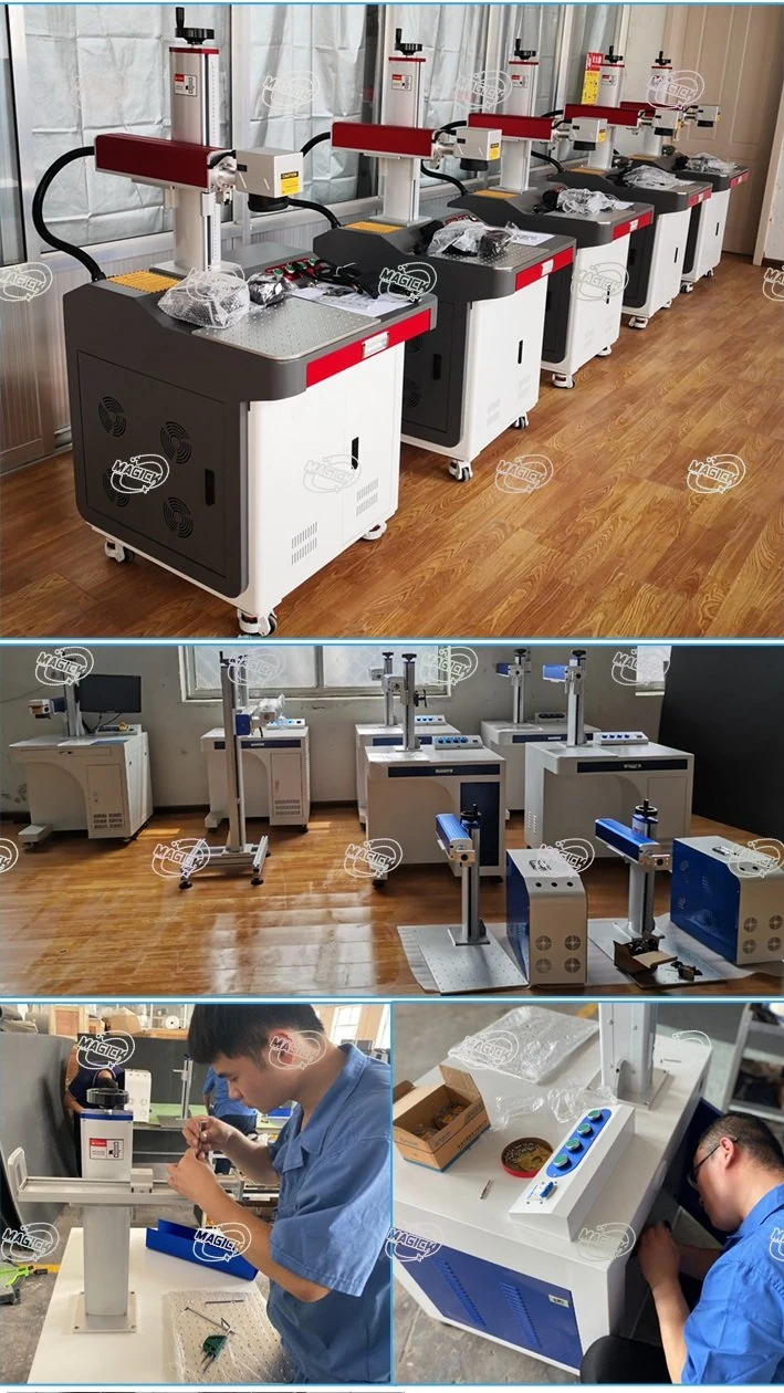 Fiber Laser Marking Machine 50W Color for Stainless Steel