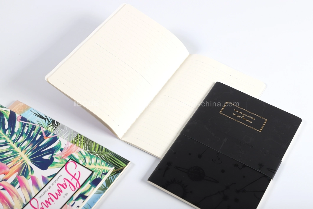 Manufacturers Custom Printing Journal Design A5 Size Paper Composition Note Book Exercise Book