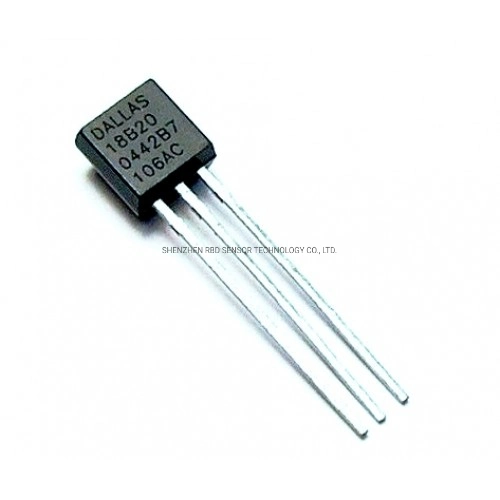 Customized Original Maxim Dallas Ds18b20 Digital Temperature Sensor with Bended Metal 6*50mm Stainless Steel Probe