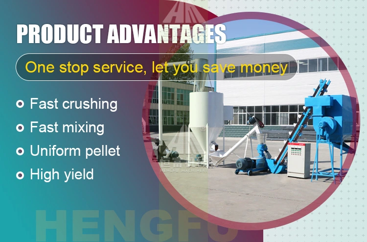 Cattle Chicken Livestock Poultry Pig Animal Feed Pellet Mill Feed Pelleting Making Feed Machine