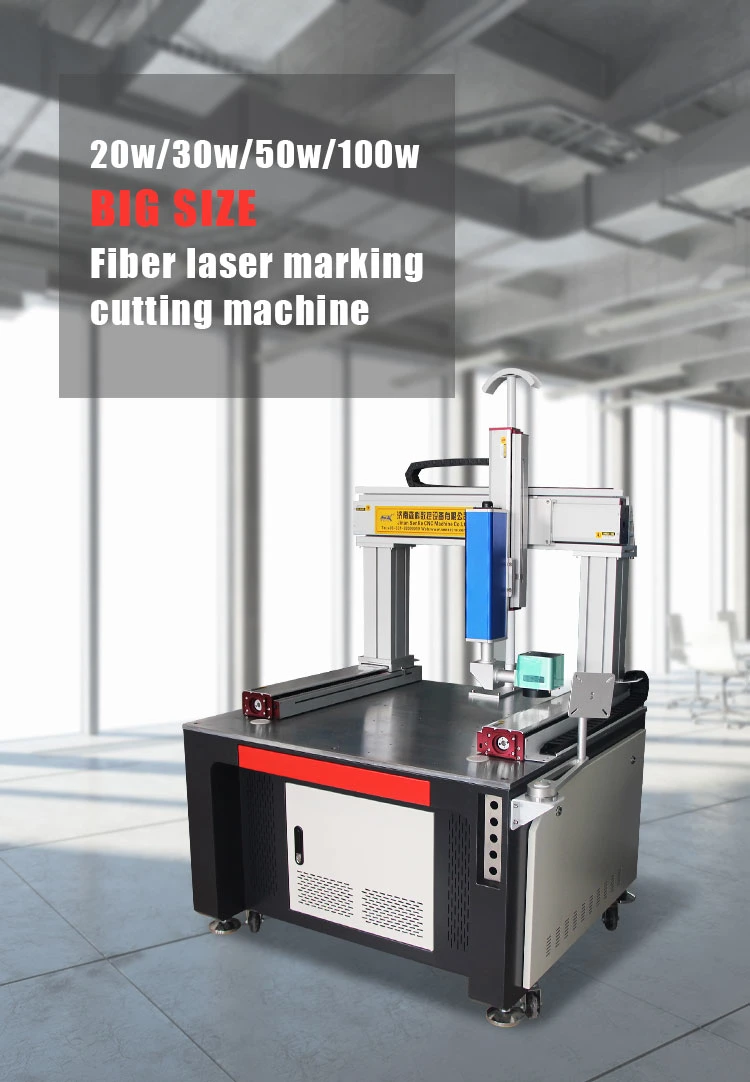 Metal Laser Engraving Machine Desktop 20W 30W 50W Gold Metal Fiber Laser Marking Machine