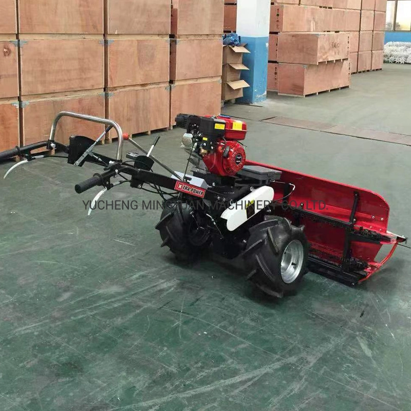 Walking Tractor Reaper Mini Rice Wheat Harvester New Small Combine Harvester Price