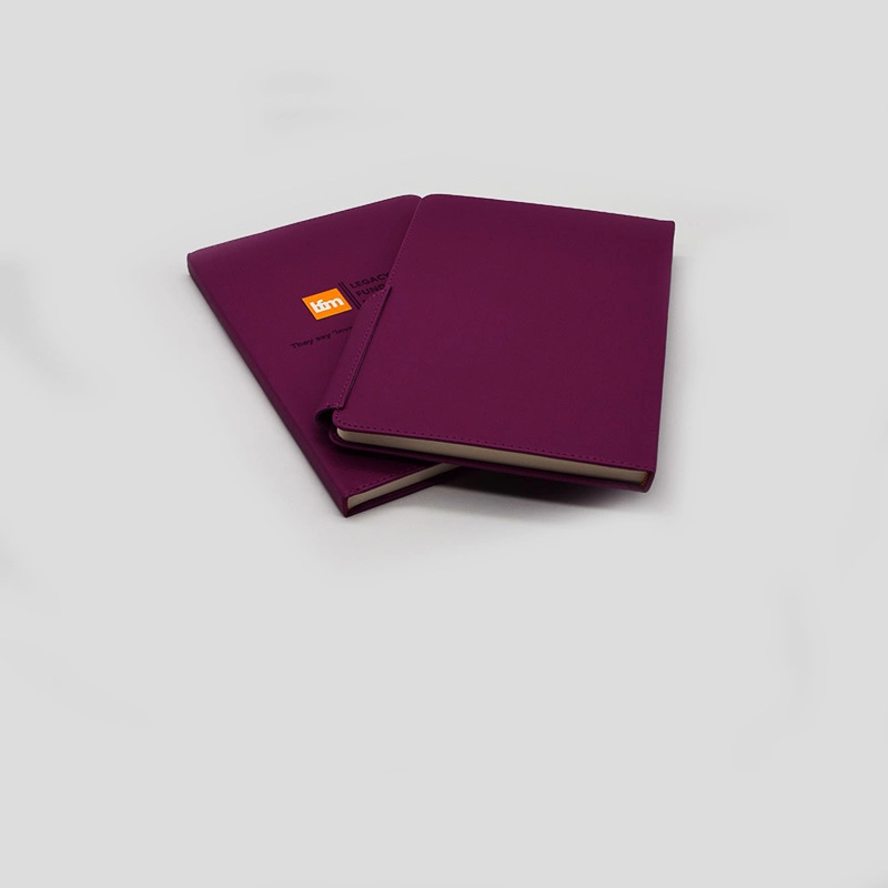 Custom PU Leather Cover Notebook Printing
