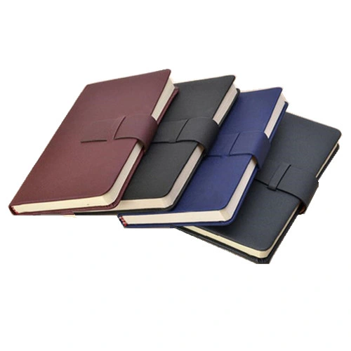 Custom Blank Diary Notepad Hardcover A5 PU Leather Writing Journal Notebook