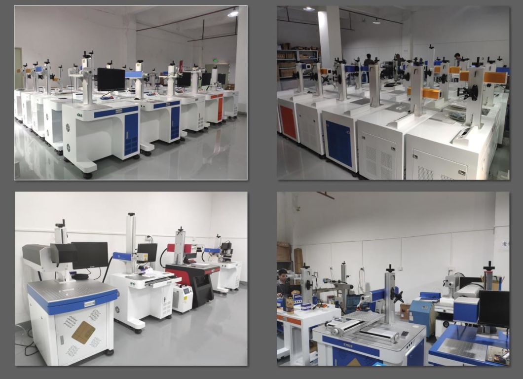 Hispeed Mopa Laser Marking Machine for Colours Marking Anodize Aluminum/ Stainless Steel Jpt
