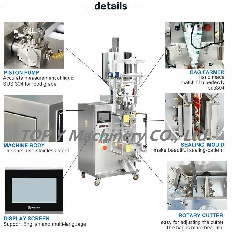 Small Milk Water Pouch Packing Machine Good Price Oil Pouch Packing Machine