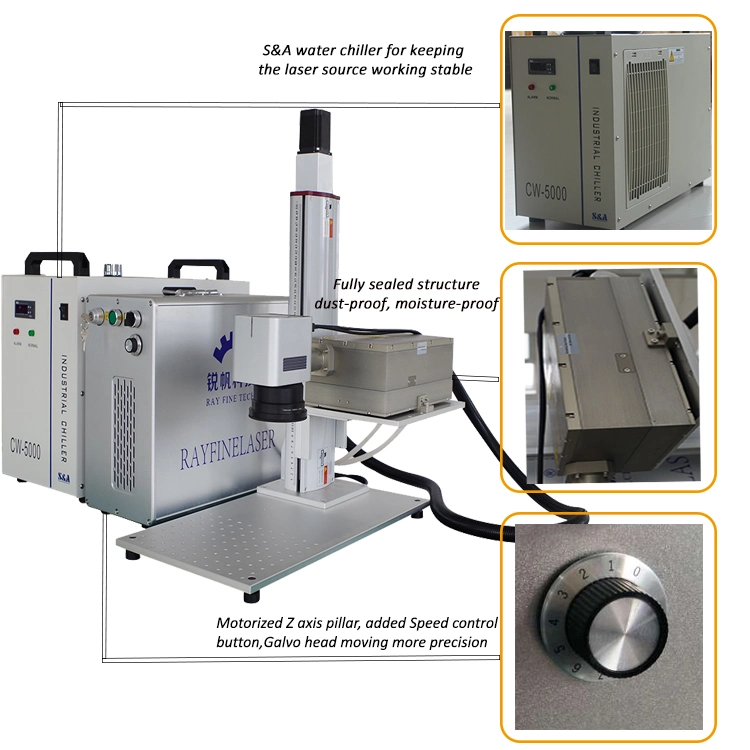 Desktop Jpt 3W UV Laser Marking Machine for PCB Plug Bottle Cap Food Packaging Qr Code