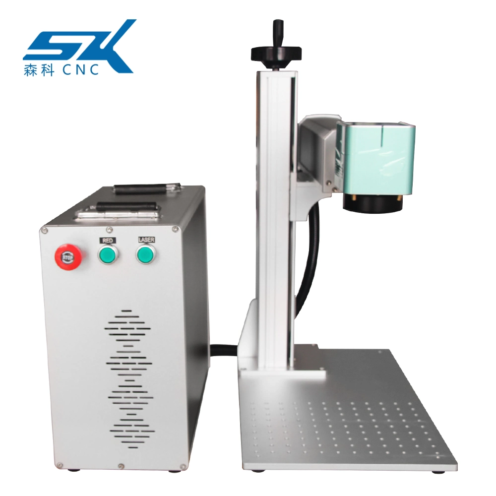 Portable Type Laser Metal Engraving Fiber Laser Marking Machine 20 Watt Fiber Laser Marking Machine 