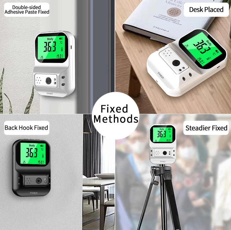 USA Hot Selling Infrared Temperature Detector Wall Mounted Temperature Detector