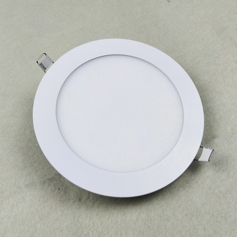 Ultra Thin Ceiling Recessed 6 12 18 24 Watt LED Panel Light for House Office Hotel