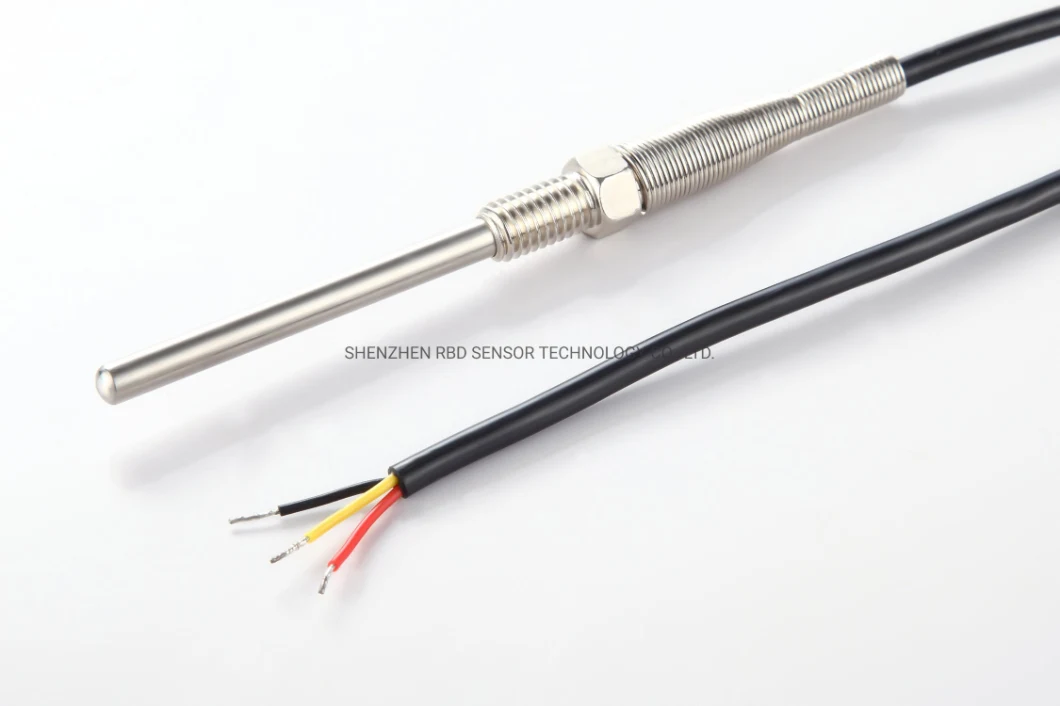Widely Used High Temperature Sensor Thermocouple PT100 Thermal Resistance Rtd