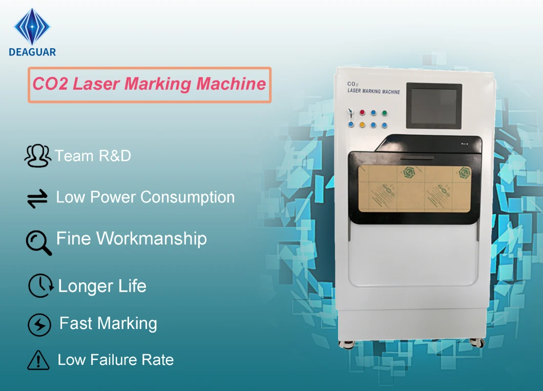 Enclosed CO2 Laser Engraving Machine Auto Focusing and Marking High Speed Marking and Engraving Machine