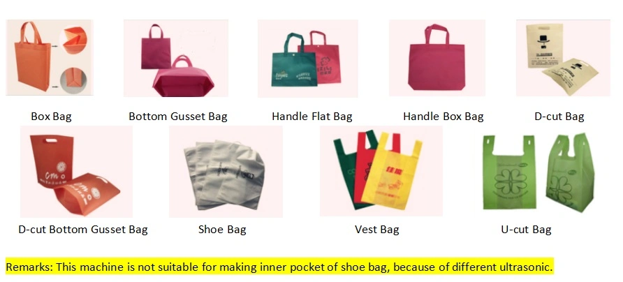 5 in 1 Nonwoven Bag Making Machine Online Loop Handle