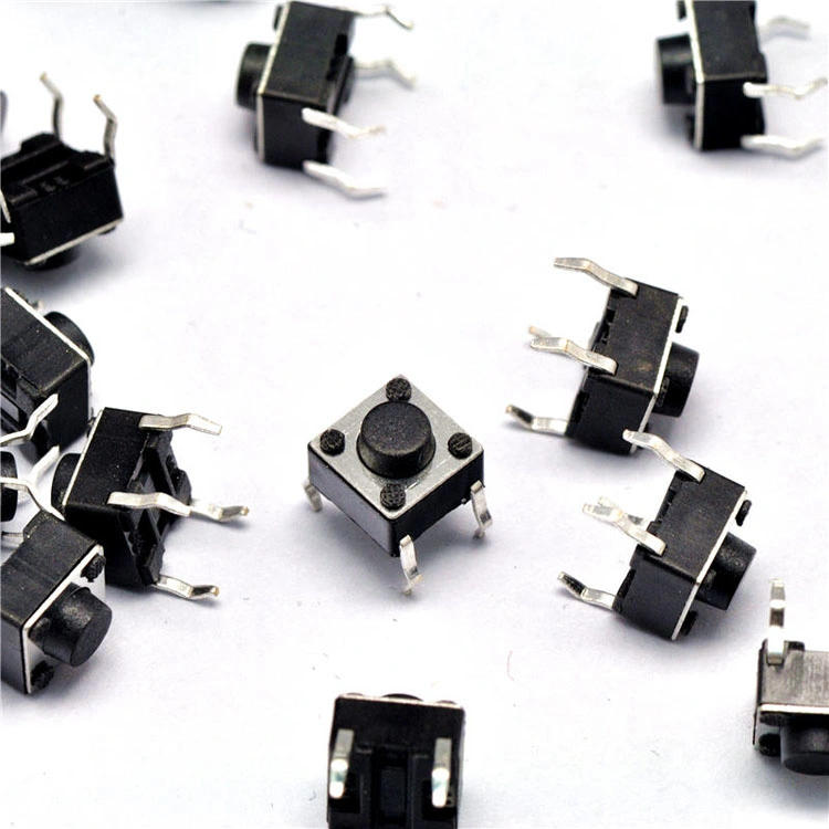 6X6X5mm Light Touch Switch DIP4 on/off Touch Button Touch Micro Switch Keys Button DIP 4pin