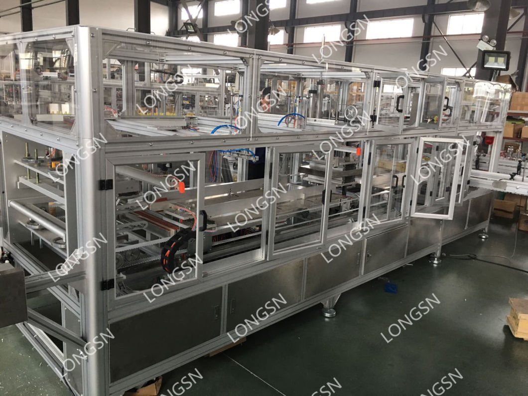 Automatic Empty Plastic Bottle Bagging and Sealing Packing Machine