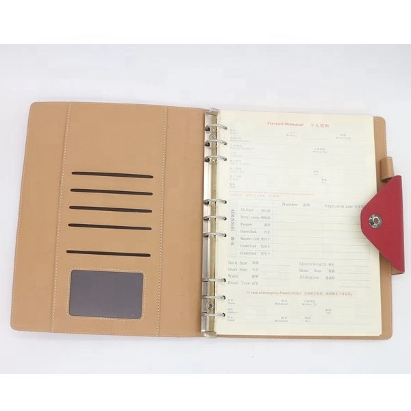 Plain Cover Wholesale Bulk Personalized Notebook with Pen